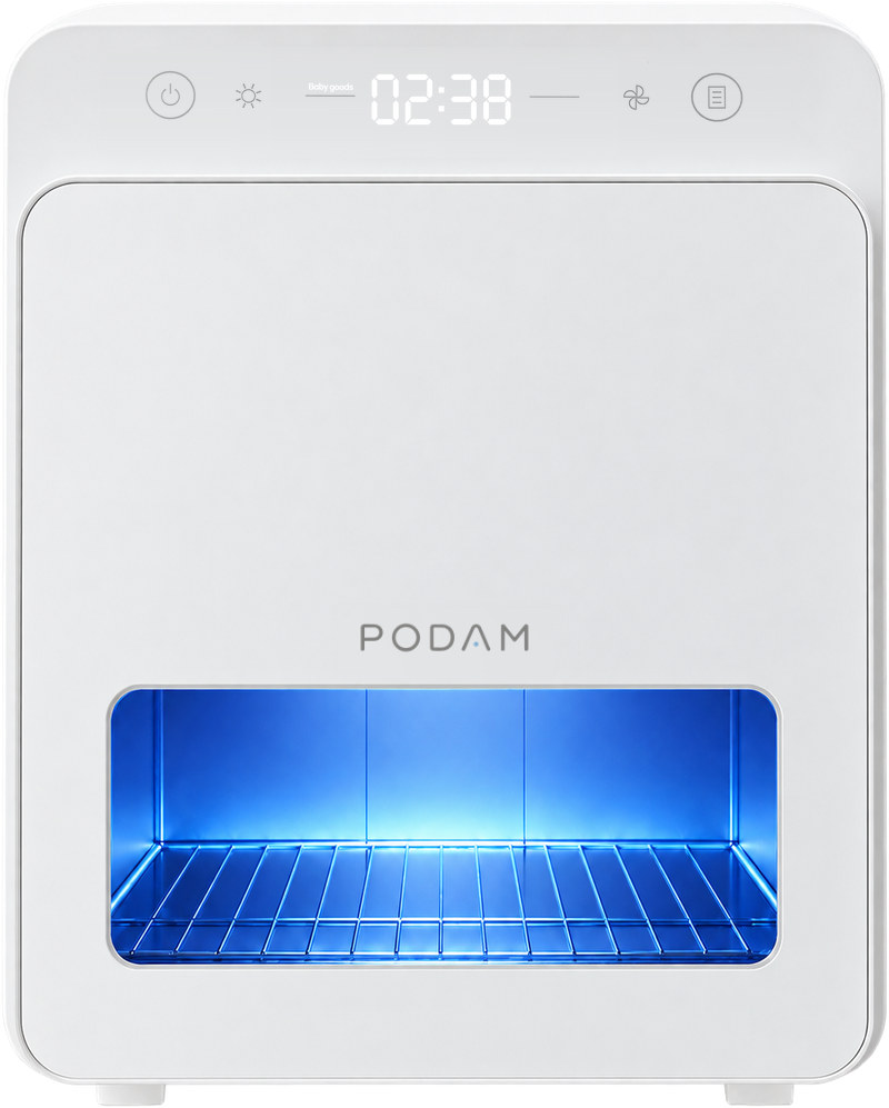 PODAM 포담 스노우 화이트 젖병소독기 공식 제품 이미지